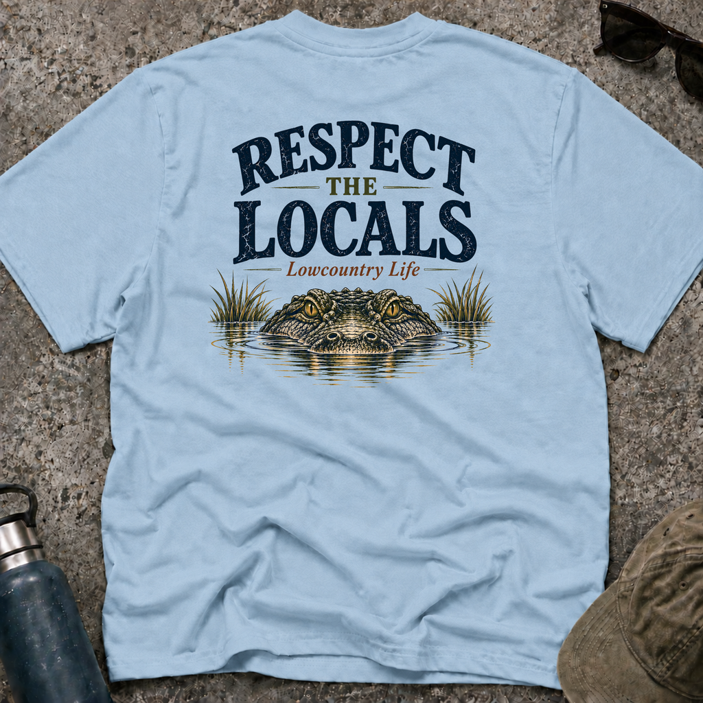 Respect the Locals Gator Head