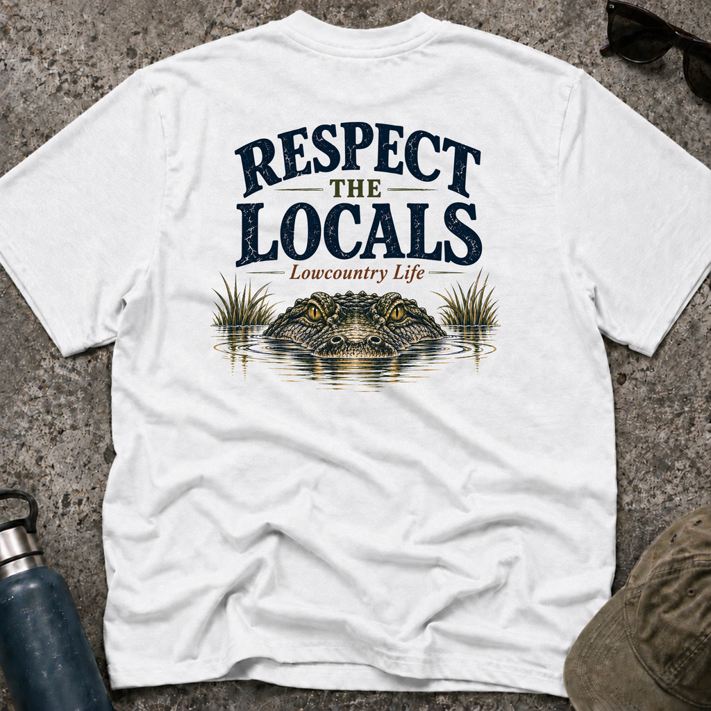 Respect the Locals Gator Head